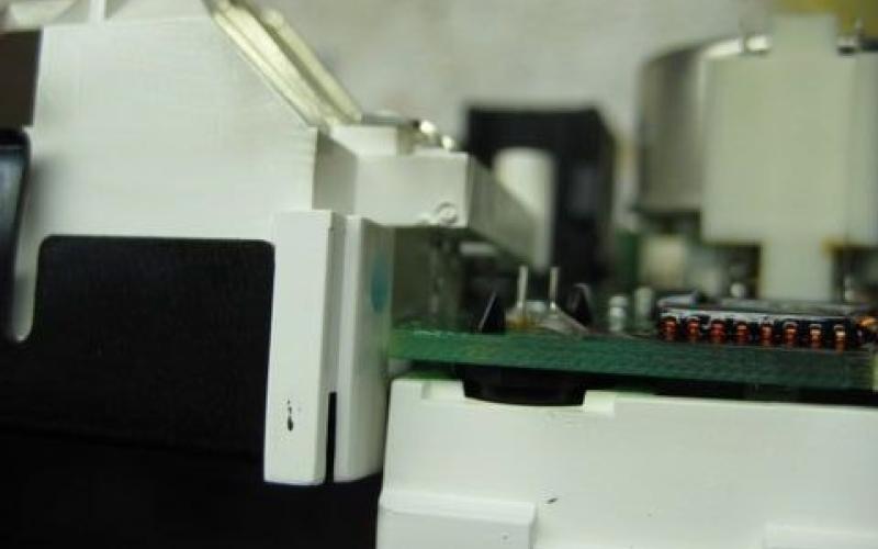 Undo 4 screws