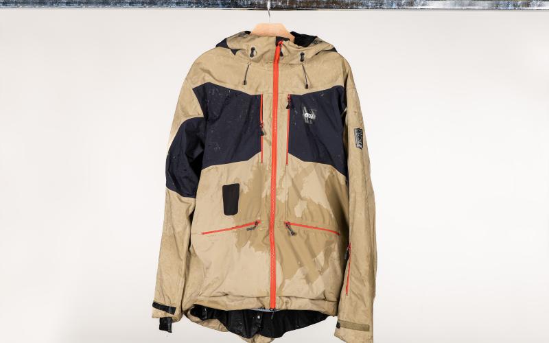 Drying your jacket