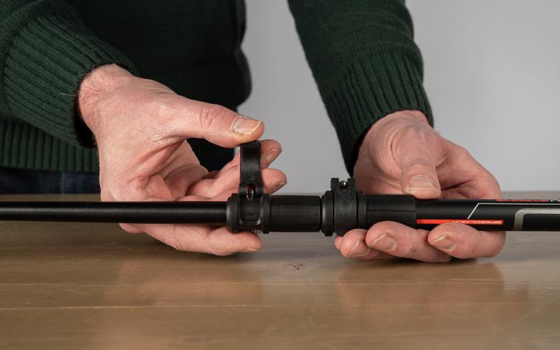 Removing the basket and lower stick section