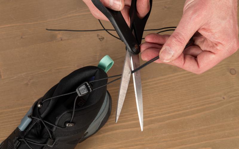 Lacing the new Quick Lace laces