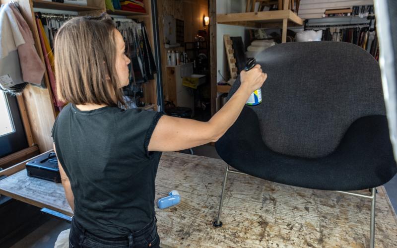 Nabehandelen van de stof